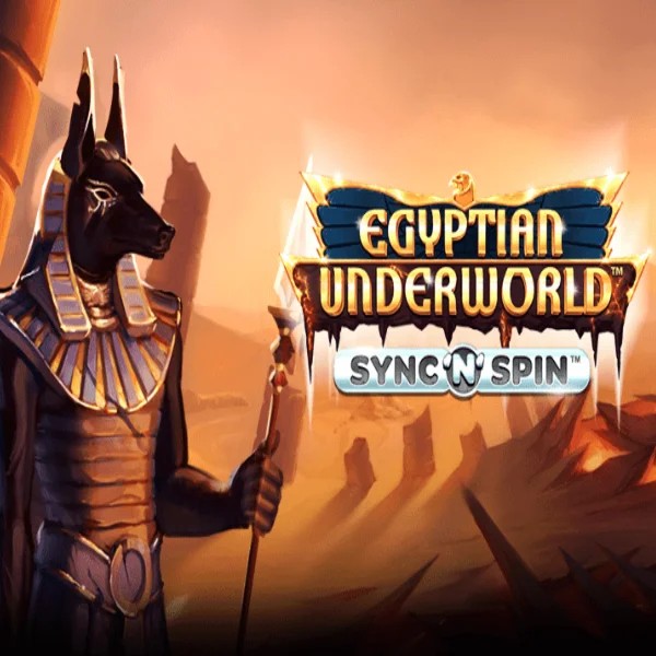Official Slots logo: Egyptian Underworld by Greentube at Spinmacho Casino