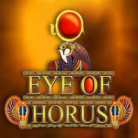 Eye of Horus online game logo by RTG (Reel Time Gaming) on spinmachoo.fr