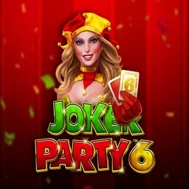 Joker Party 6 casino game by Greentube – featured logo at Spinmacho Casino