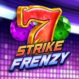 Strike Frenzy online game logo by Pragmatic Play on spinmachoo.fr