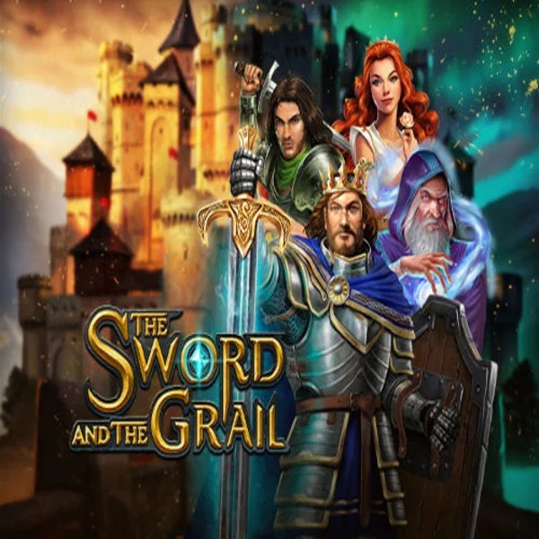 The Sword and the Grail slot icon by Play'n GO, available at Spinmacho Casino